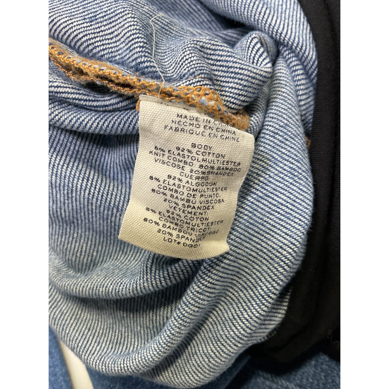 Hatch 'The Over The Bump' Blue Straight Maternity Denim Jean Size 26