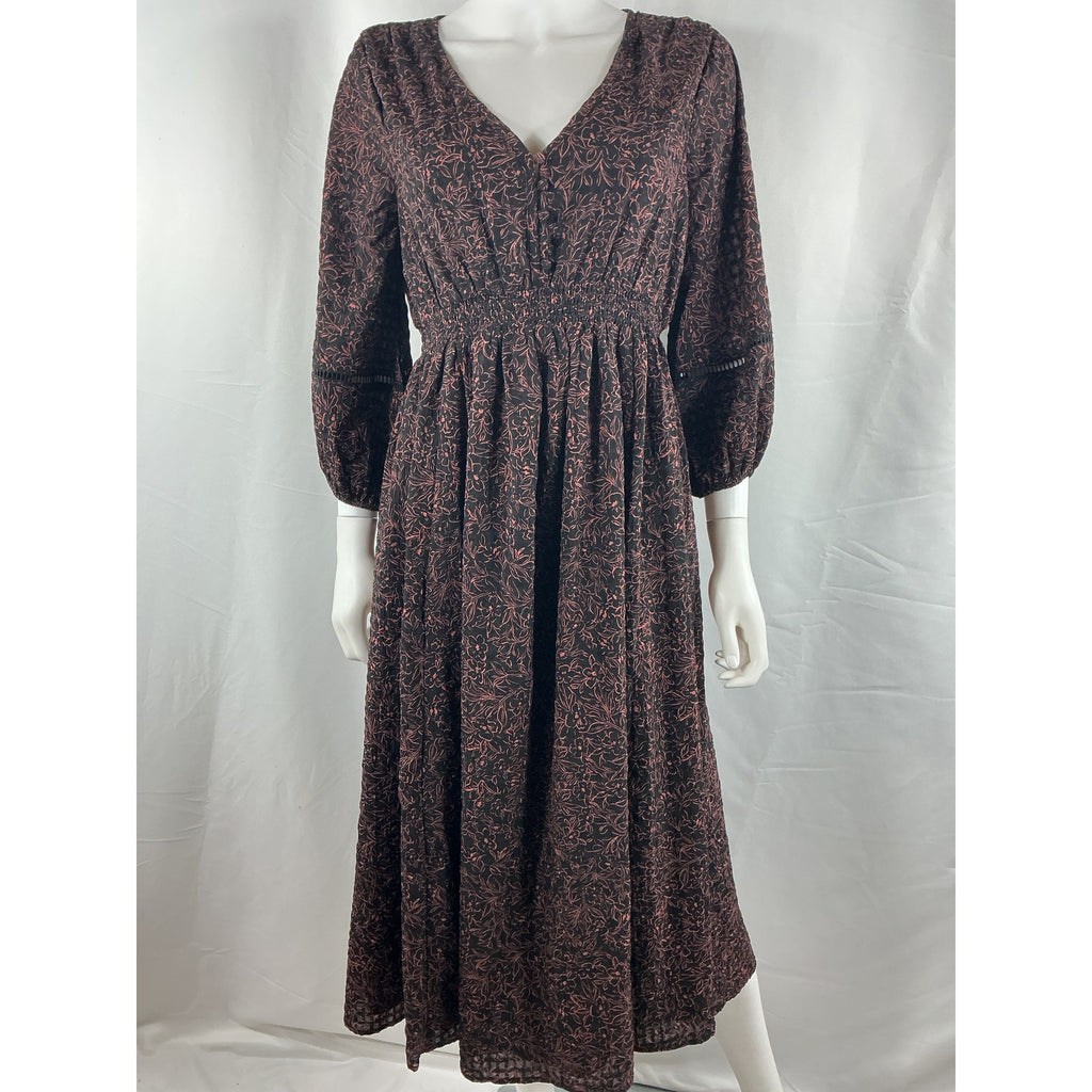 Hatch 'The Victoria' Black Polyester Dress Size 2