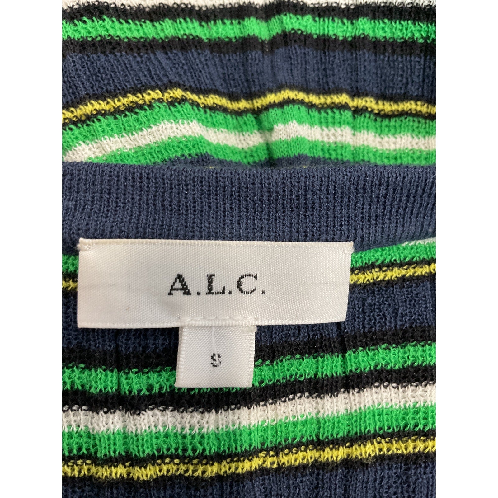 A.L.C. 'Iris' Green Top Size S