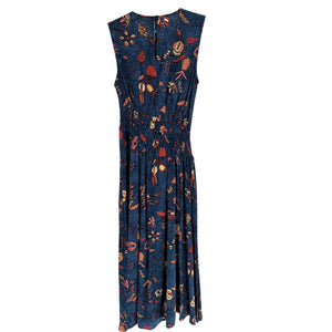 Ulla Johnson 'Luca' Blue Silk Dress Size 2