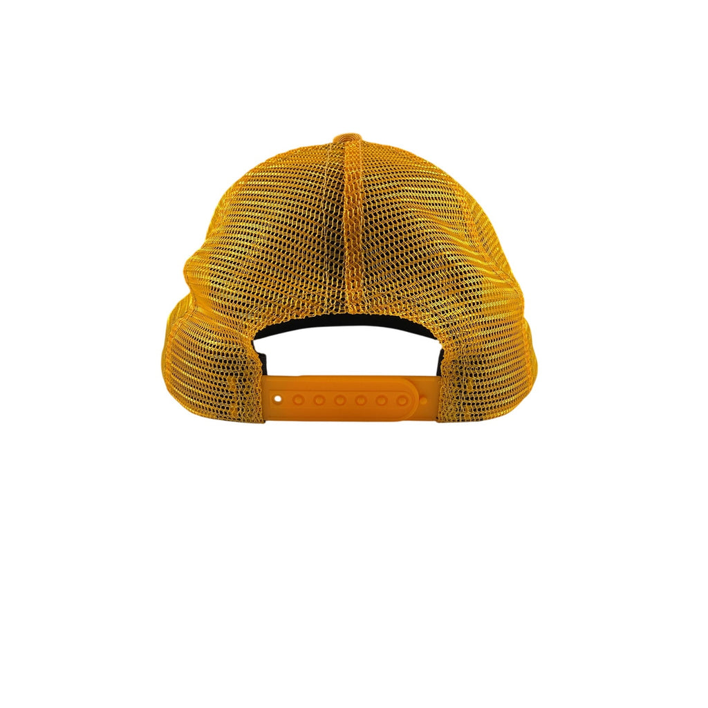 Rhude 'Cigars' Yellow & Ivory Trucker Hat Size OS