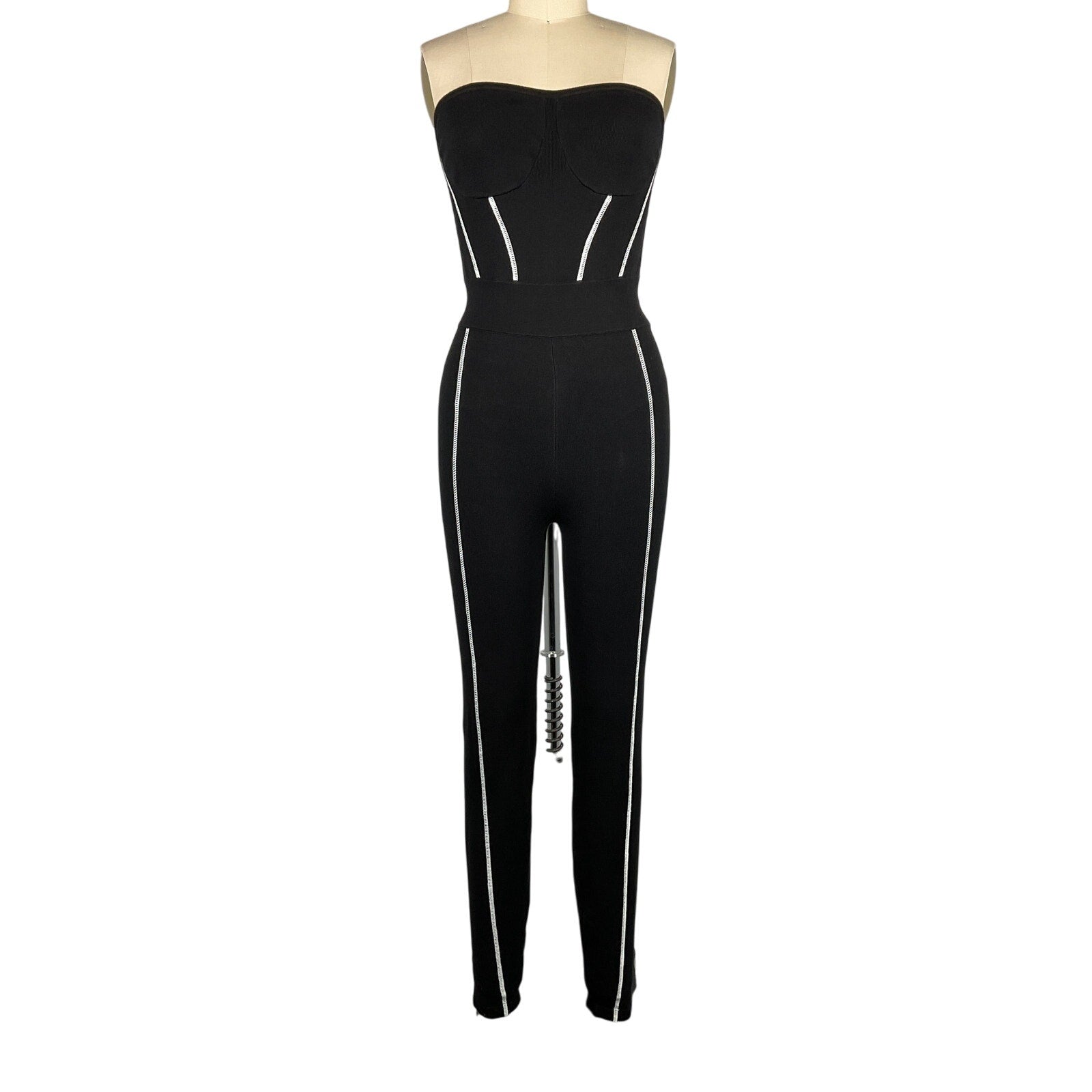 Rta 'Otavia' Black Cotton Jumpsuit Size S