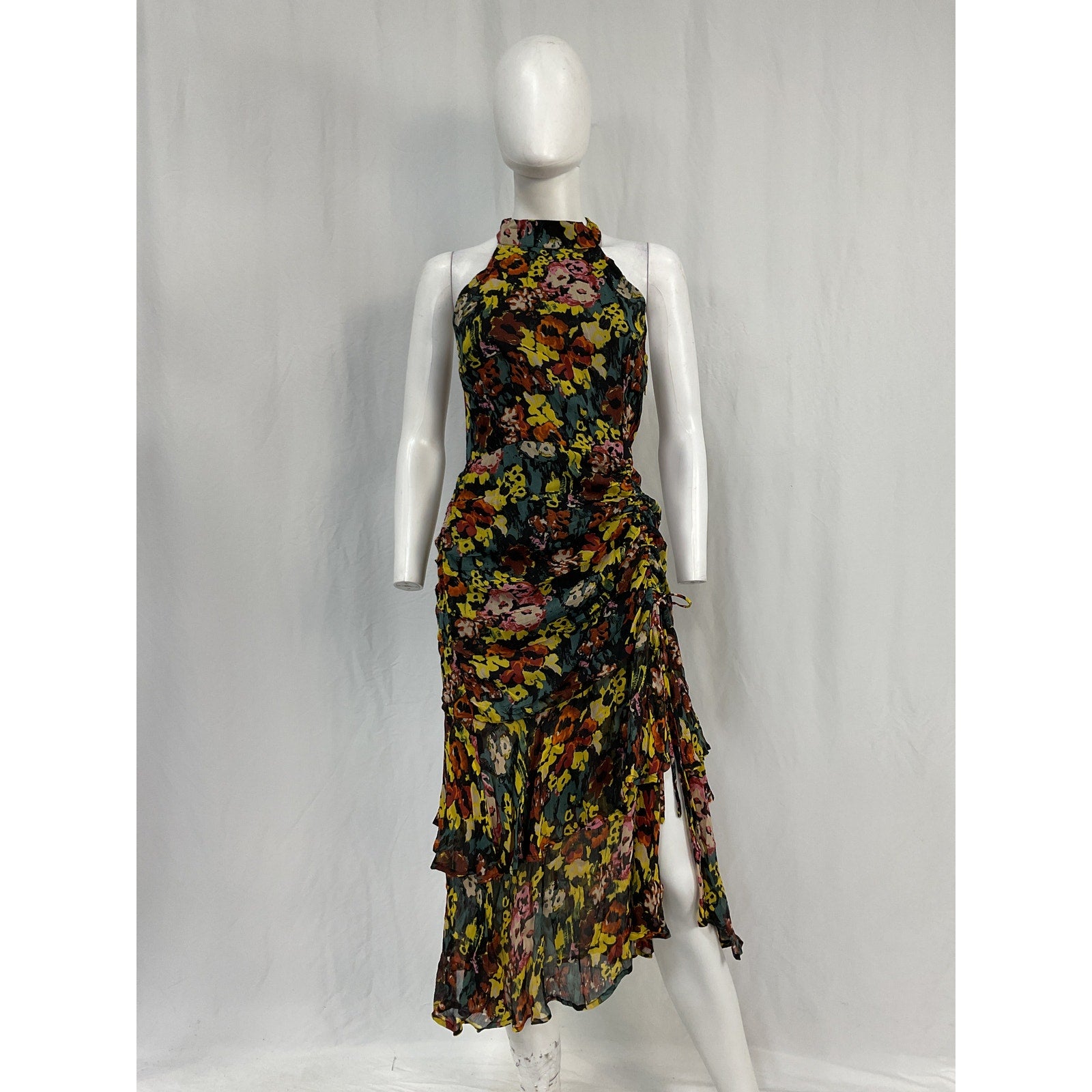 Cleobella 'Gianna' Yellow Cotton Maxi Dress Size S