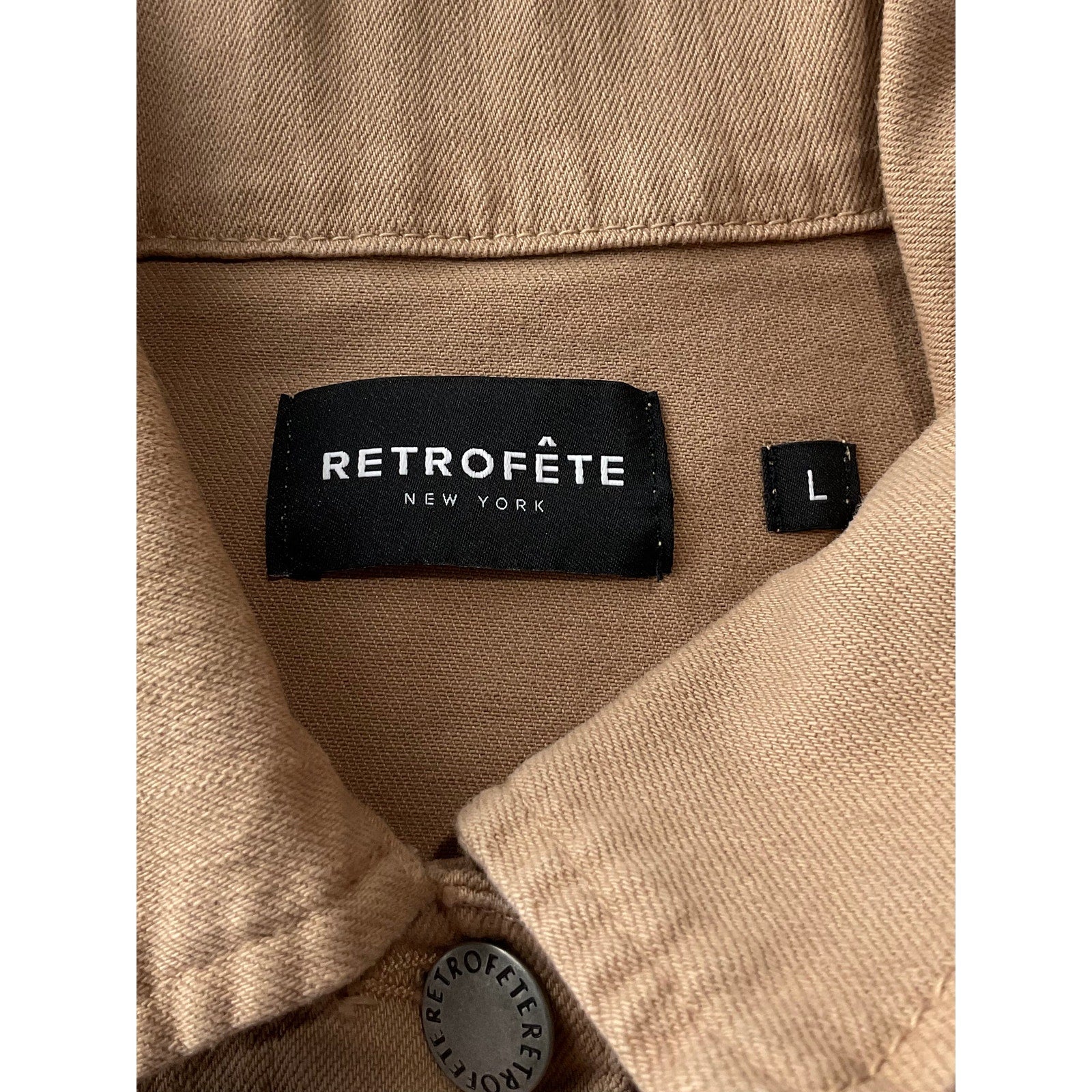 Retrofete 'Ada' Brown Jacket Size L