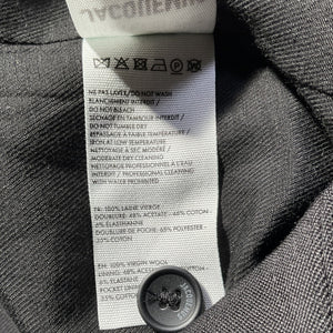 Jacquemus Tailored Black Le Raphia Blazer Size 34 FR / US 2