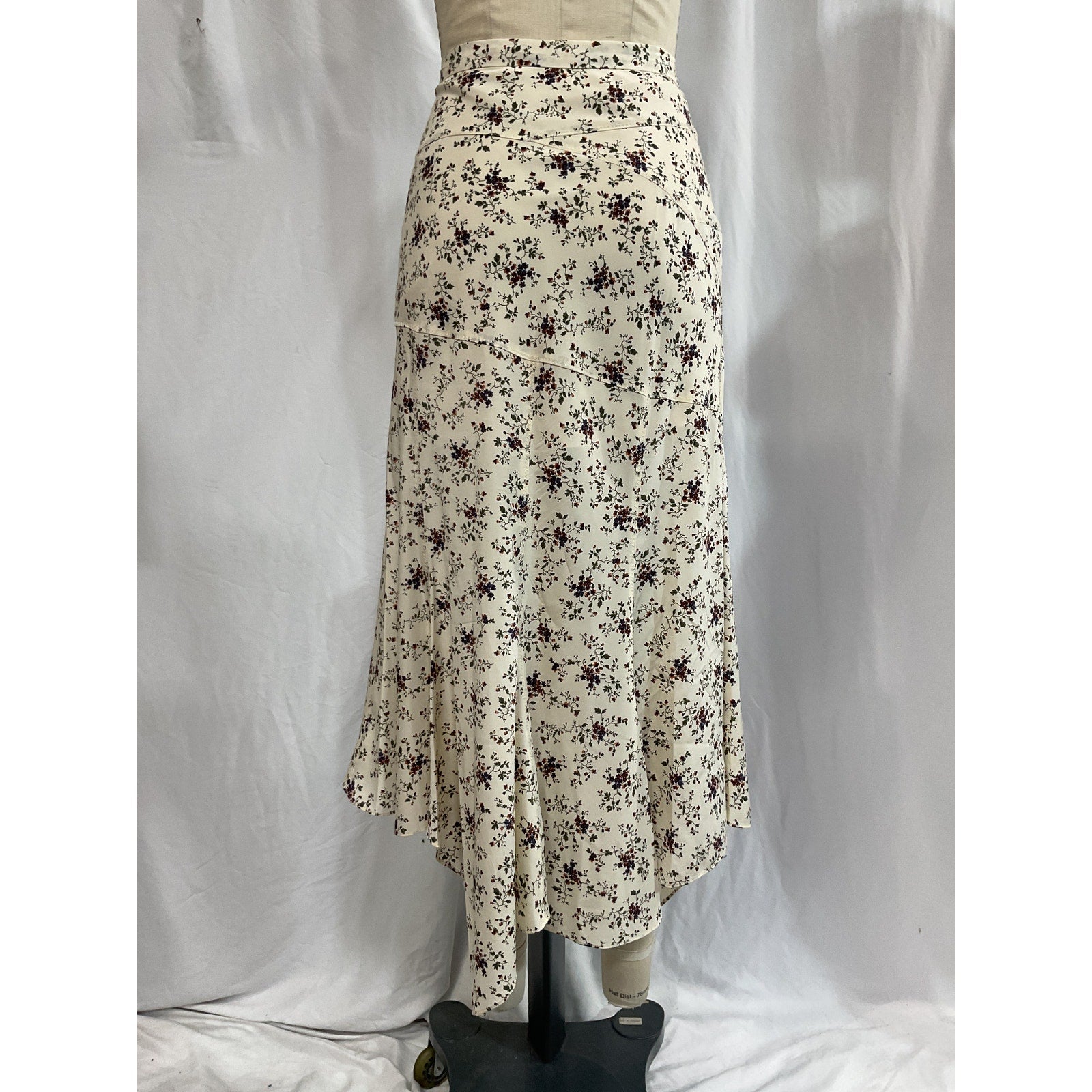 Veronica Beard 'Mac' White Midi-Skirt Size 4