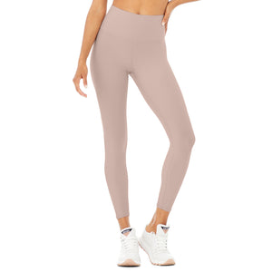 Alo Yoga Sleek Dusty Pink Airlift Size S Leggings