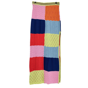 Dodo Bar Or Vibrant Multicolor Rose Skirt Size 44 IT / US 8