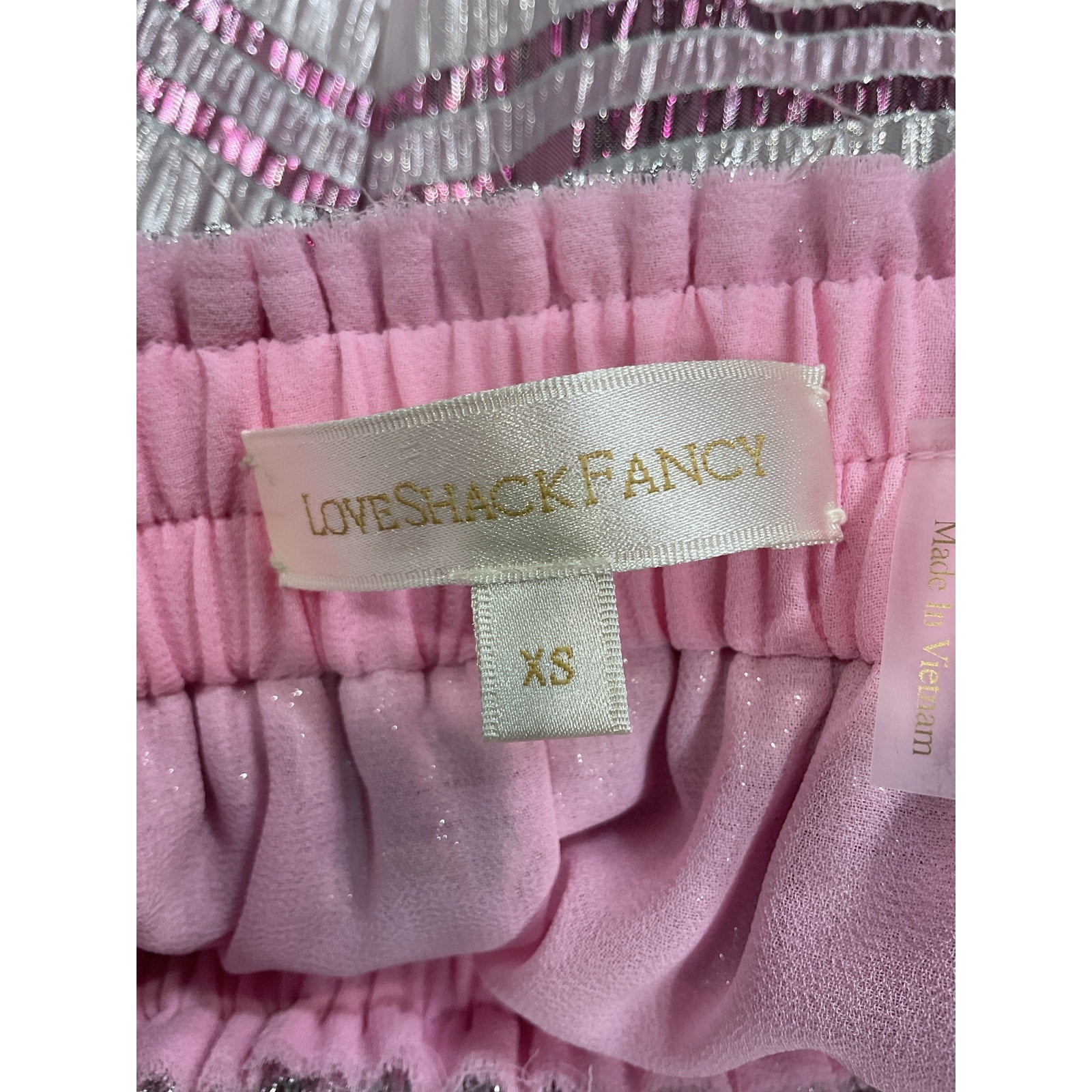 Loveshackfancy 'Brynlee' Pink Skirt Size S