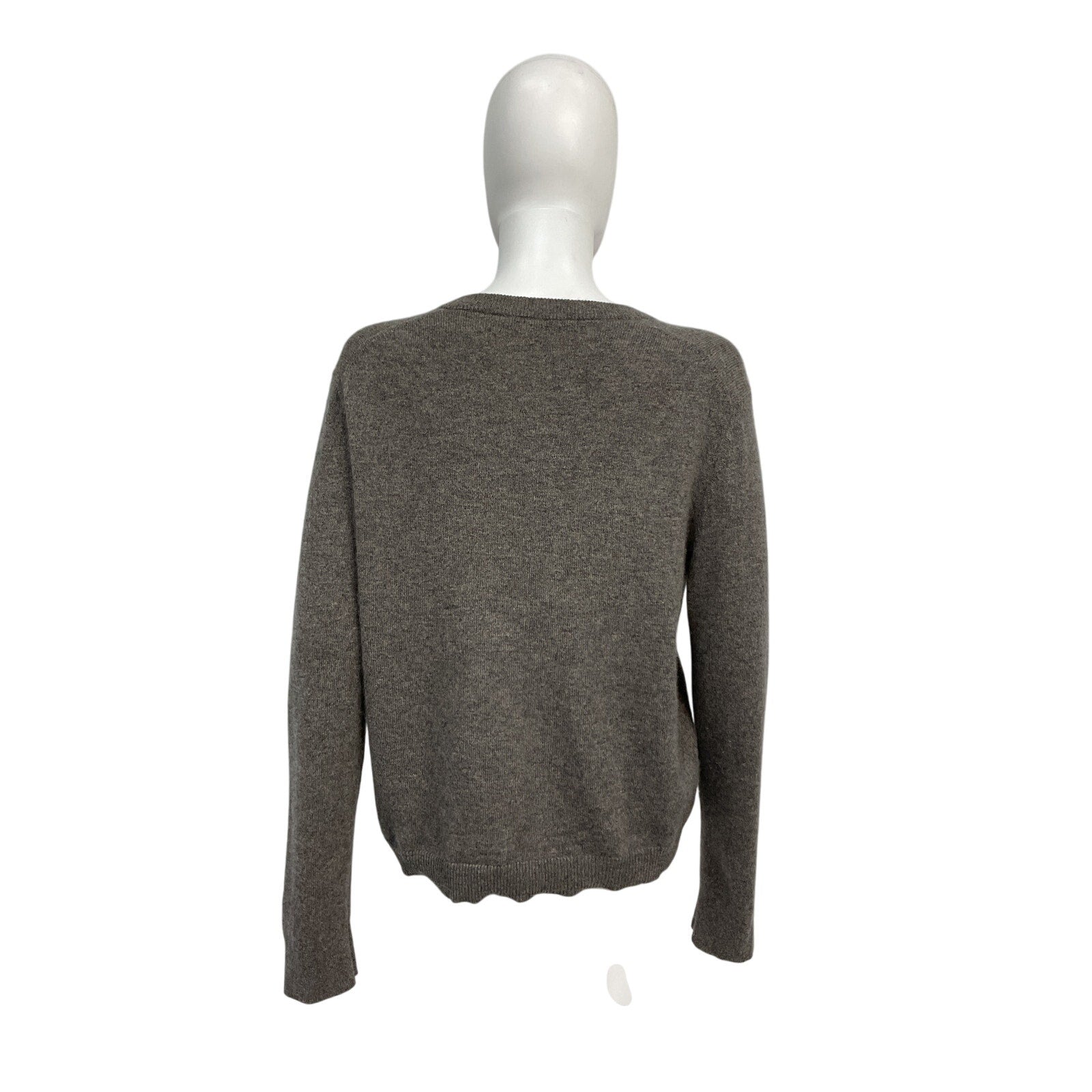 Jenni Kayne 'Flynn' Grey Cashmere Sweater Size S