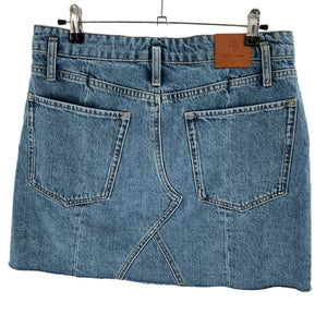 Anine Bing Denim River Blue Connie Skirt Size 30