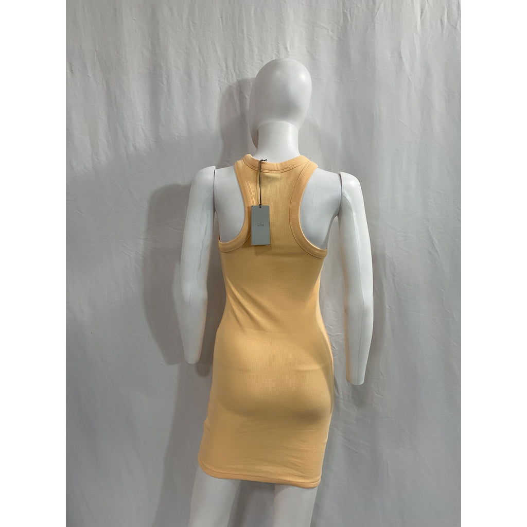 Kith 'Lyra' Tan Waffle Mini Dress Size XS - NWT