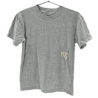Alexander Wang Classic Heather Grey Essential Tee Size XS