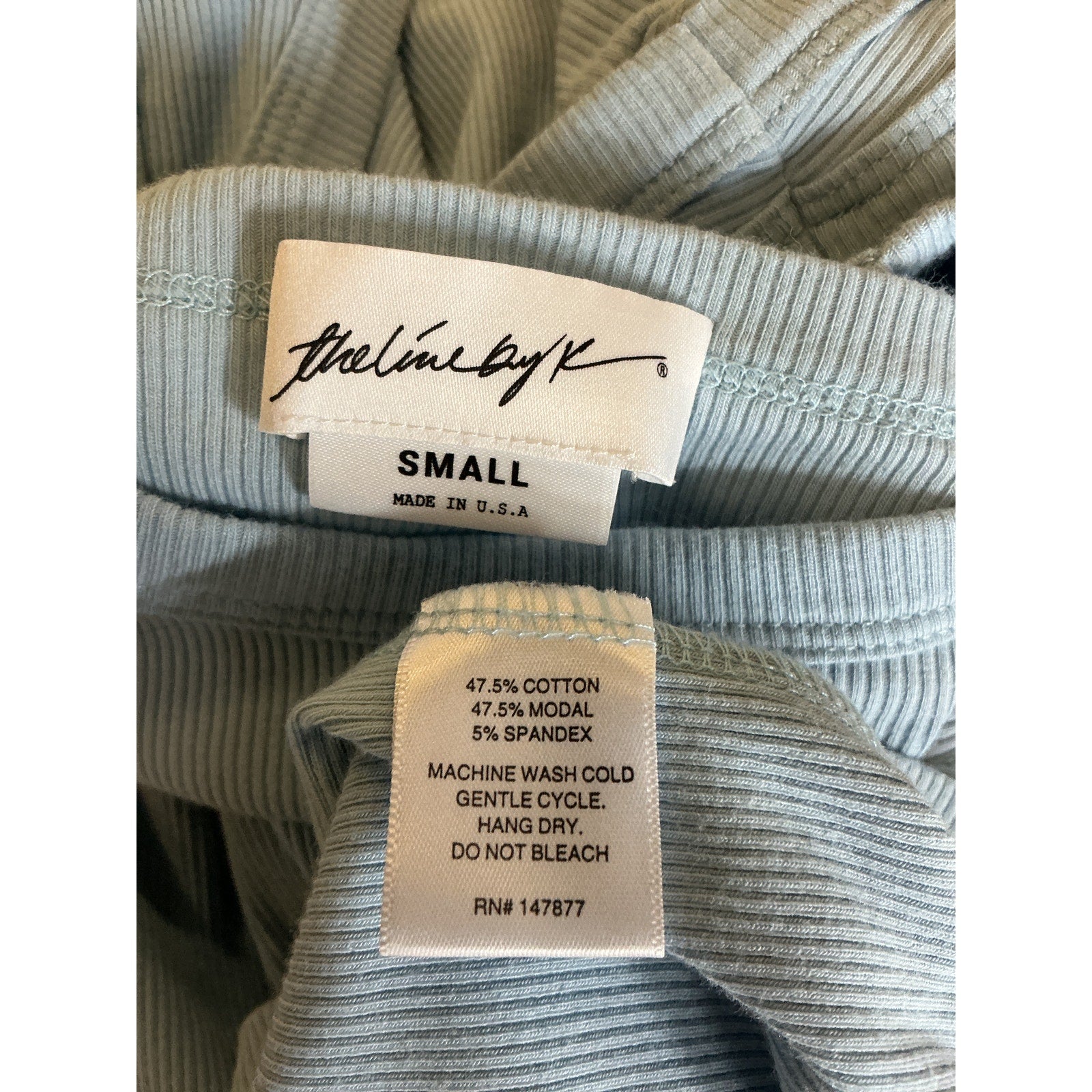 The Line By K 'Adbiel' Blue Cotton Dress Size S