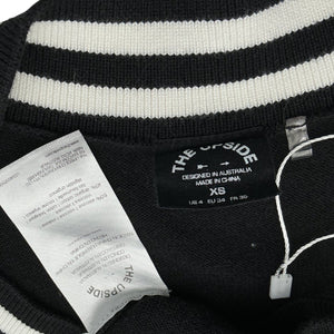 The Upside Striped Black Duet Sweater Size XS