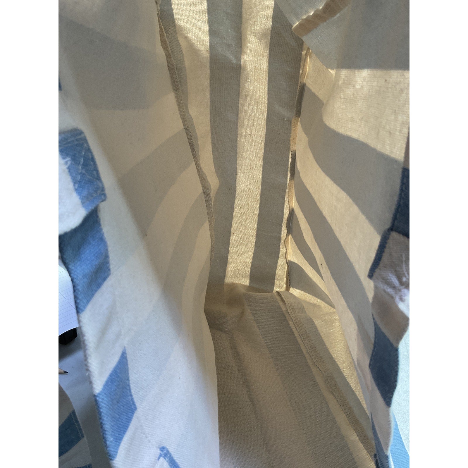 S�zane Blue Stripes Totebag