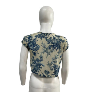 Loveshackfancy 'Calix' Blue Tee Size XS
