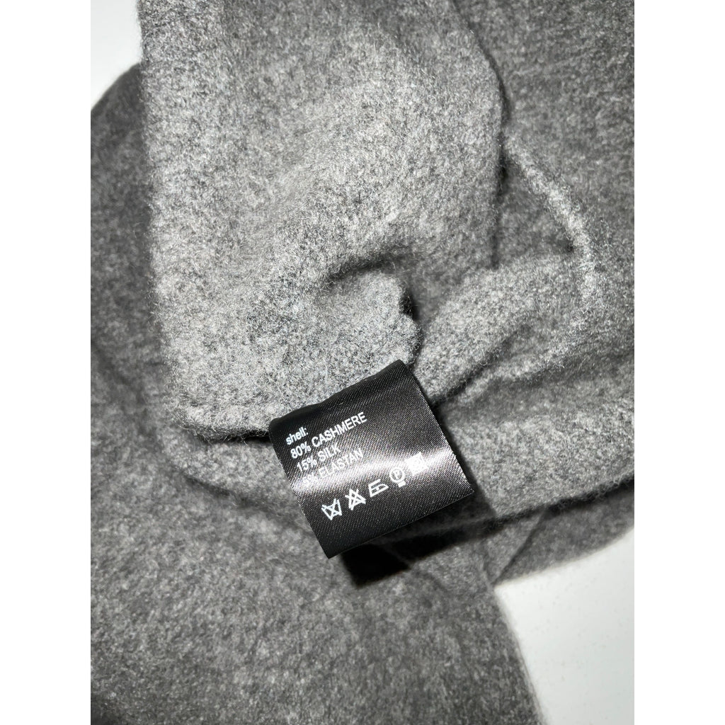 Petar Petrov 'Old School' Gray Stretch-Cashmere And Silk-Blend Sweater Size M