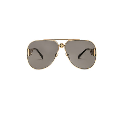 Versace Medusa Insignia Aviator Sunglasses