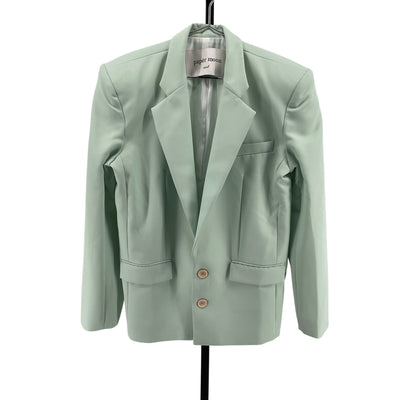 The Frankie Shop Tailored Green Byrne Size S Blazer