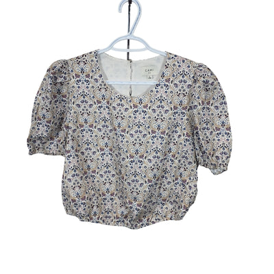 Cami Nyc Printed Spring Tapestry Flor Crop Size L Top