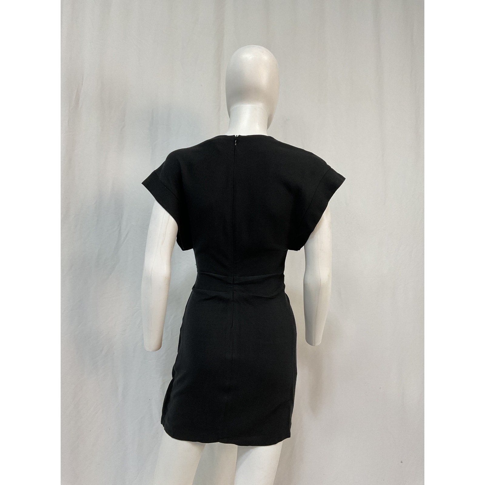 Iro 'Pena' Black Viscose Dress Size 32