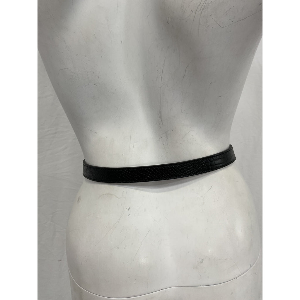 Frame Jewelry Black Detail Belt Size L / G