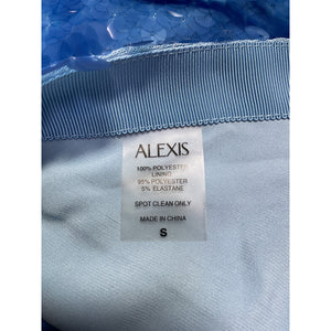 Alexis 'Zira' Blue Polyester Top Size S