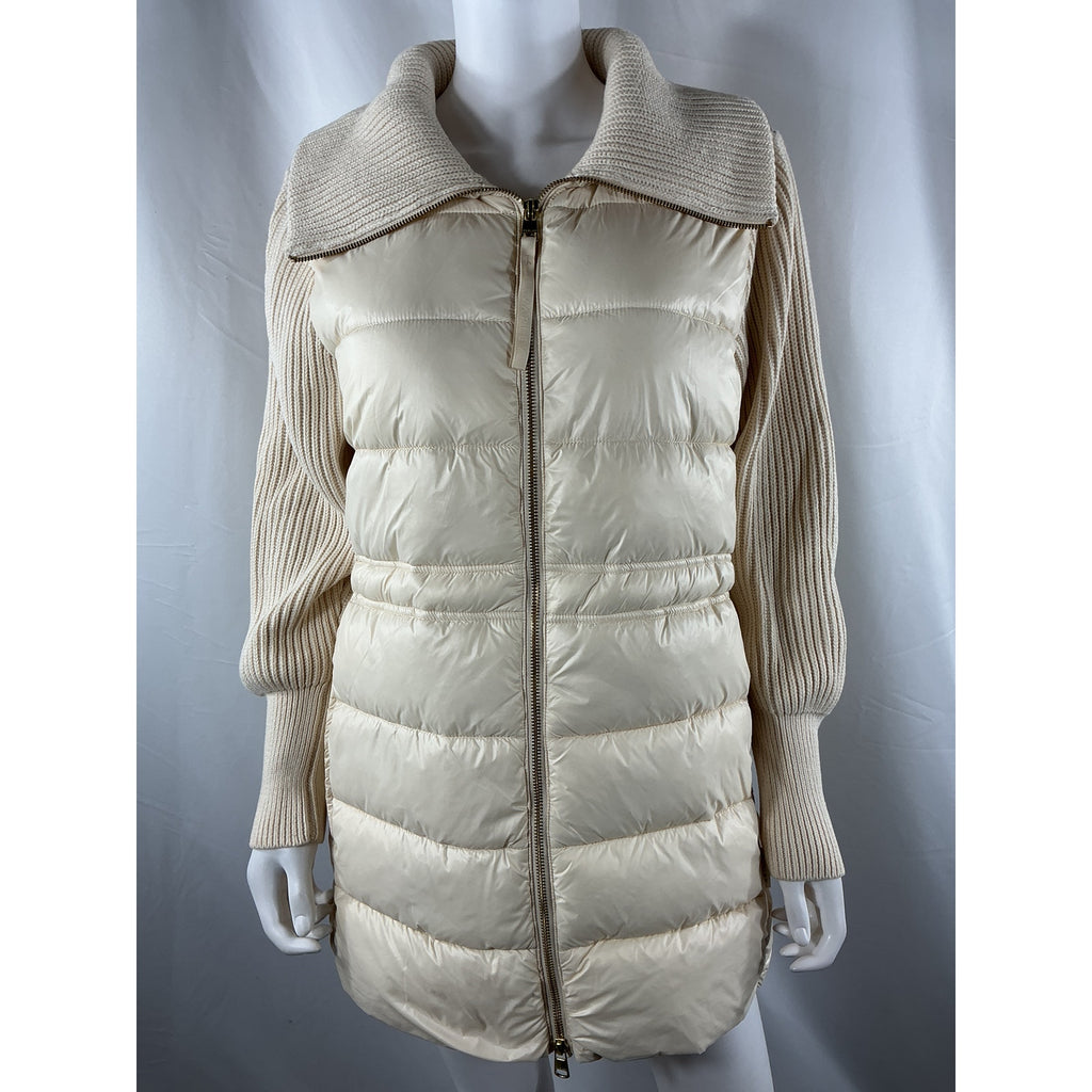 Varley 'Arlen' White Nylon Jacket Size M