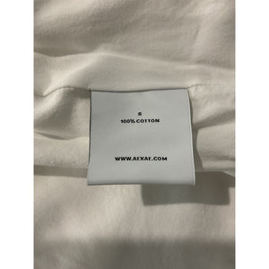 Aexae Relaxed White Everyday Shorts Size S