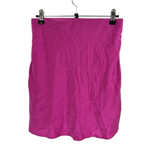 Cami Nyc Silky Fuchsia Aviva Mini Skirt Size M