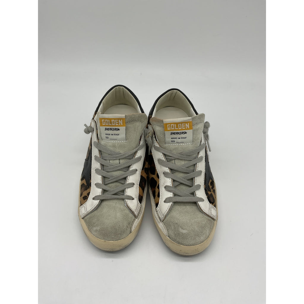 Golden Goose Brown Leather Superstar Sneaker Size 7