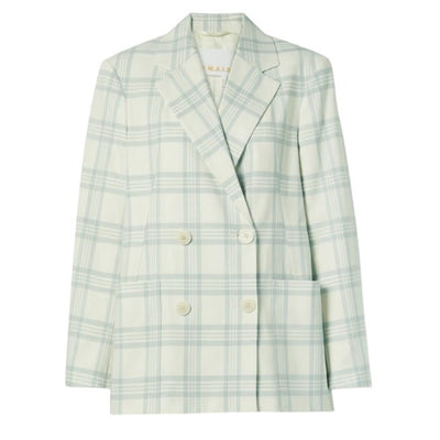 Remain Birger Christensen Checked Multicolor Rumer Blazer Size 2