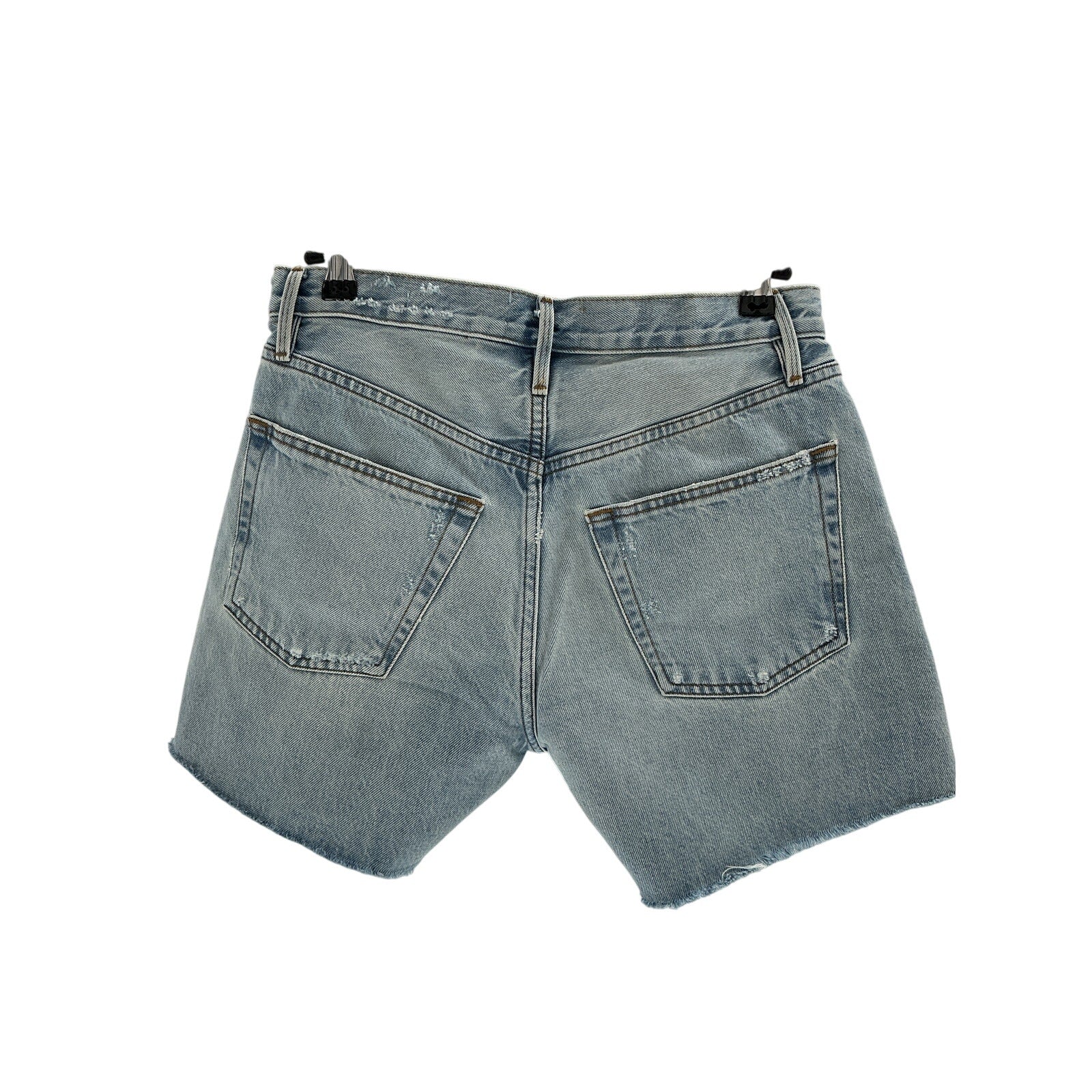 Frame 'Le' Blue Cotton Super High Short Size 25