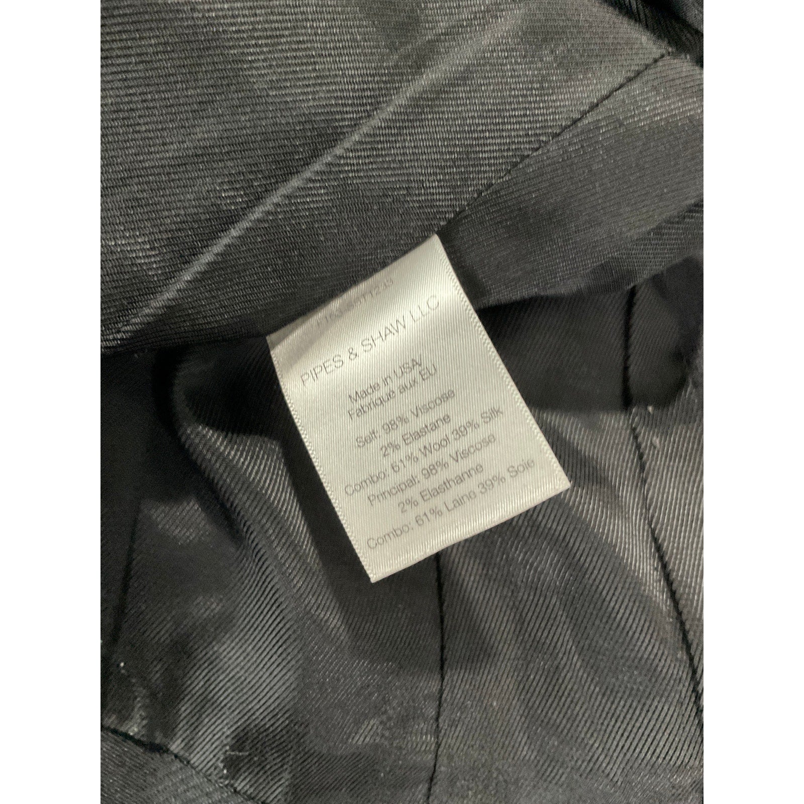 Veronica Beard Black Viscose Blazer Size 2