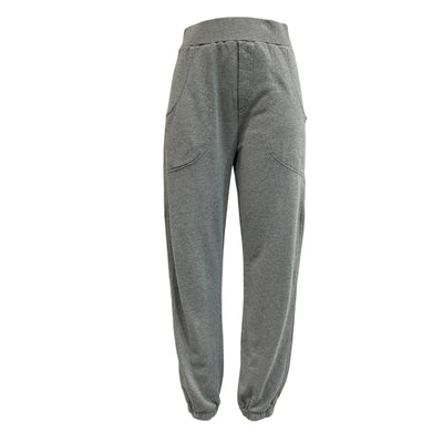 Grlfrnd Cozy Heather Grey Curve Sweatpants Size S