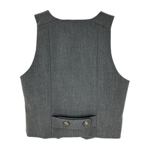 Sézane Tailored Gray Elroy Vest Size 34