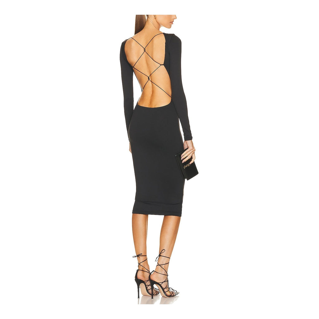 Alix Nyc 'Eden' Black Polyamide Dress Size XS - NWT