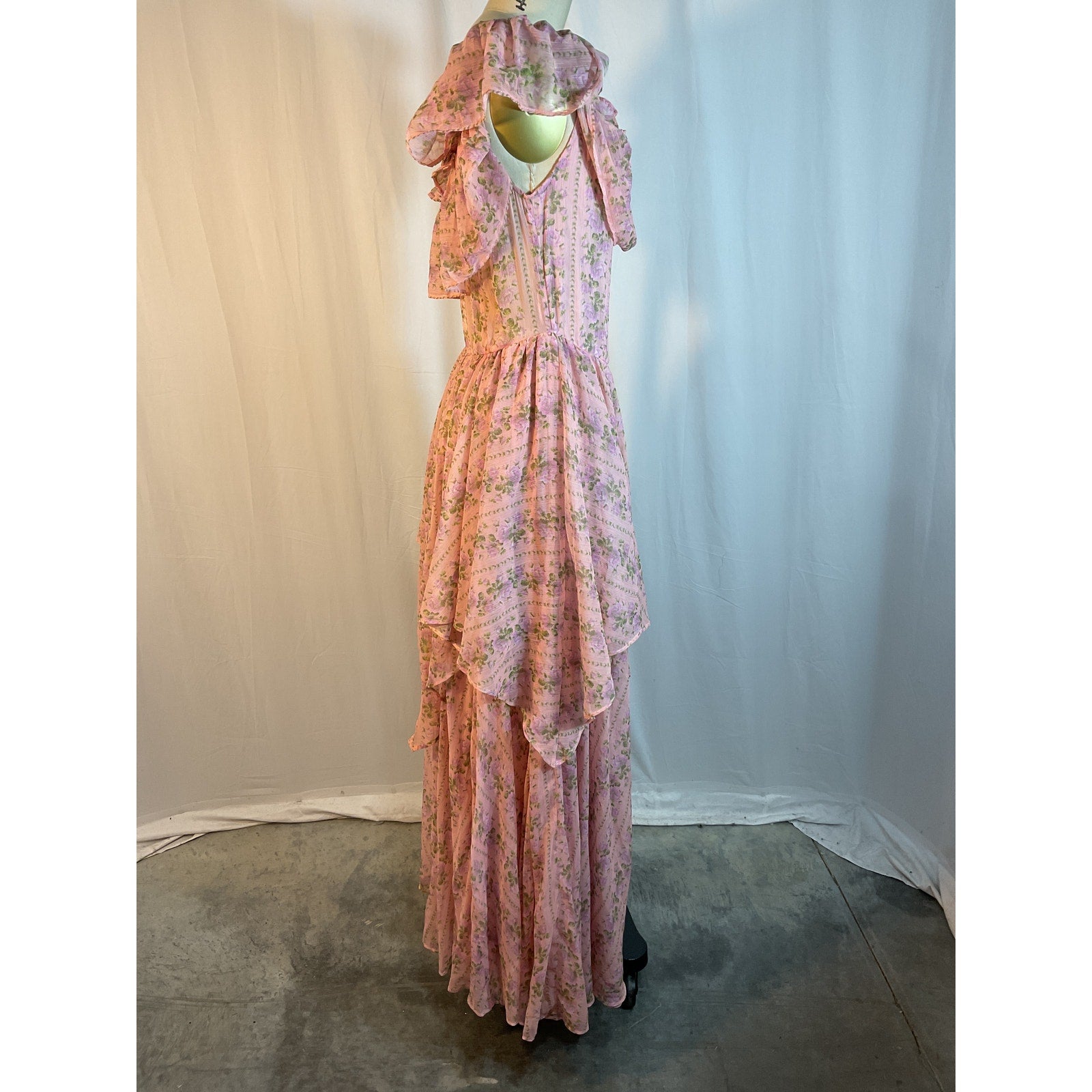 LoveShackFancy Pink Noni Off Shoulder Dress Size 2 - NWT