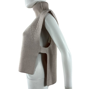 Isabel Marant Ribbed Ecru Megan Sweater Size 36 FR / US XS NWT