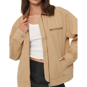 Reformation Classic Brown Harrison Jacket Size XS