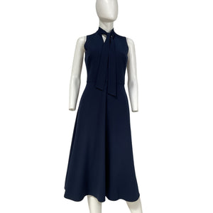 Black Halo Sleeveless Blue Carolina Dress Size 4