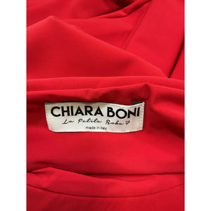 Chiara Boni 'Parvati' Red Polyamide Off-The-Shoulder Gown Size 44 (8)