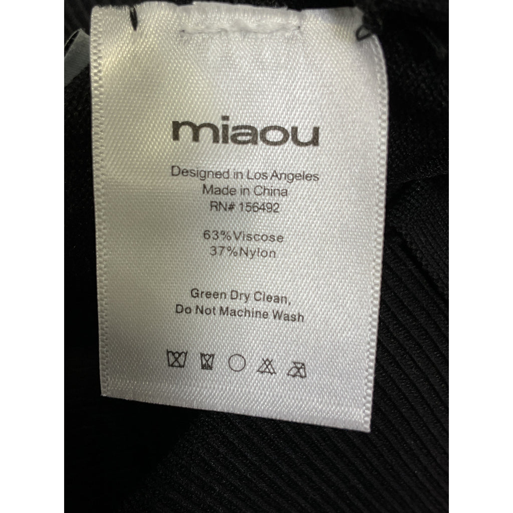Miaou 'Frida' Black Leggings Size S