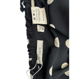 Dôen Dotted Black Louise Camisole Size M