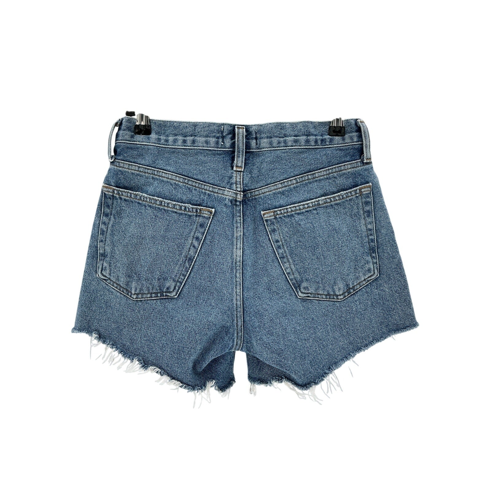 Agolde Parker Blue Cotton Long Vintage Loose Short Size 25