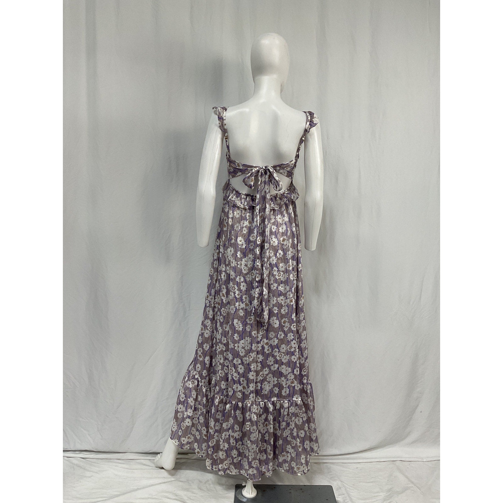 Sabina Musayev 'Astrid' Purple Polyester Dress Size XS
