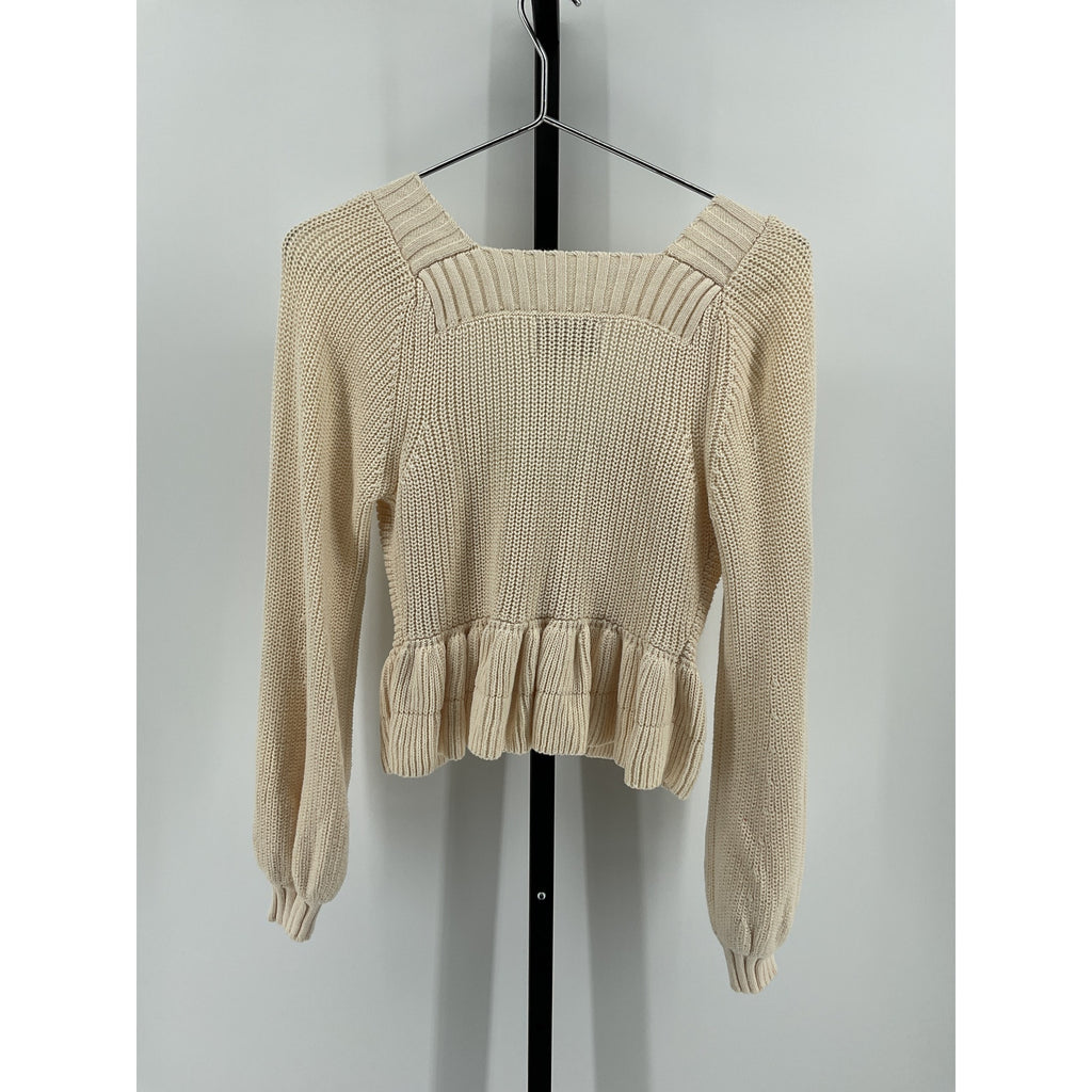 Cleobella 'Loura' Cream Cotton Top Size M