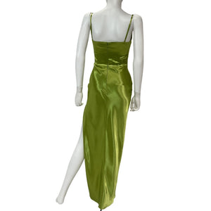 Nicholas Satin Limelight Ariah Dress Size 2