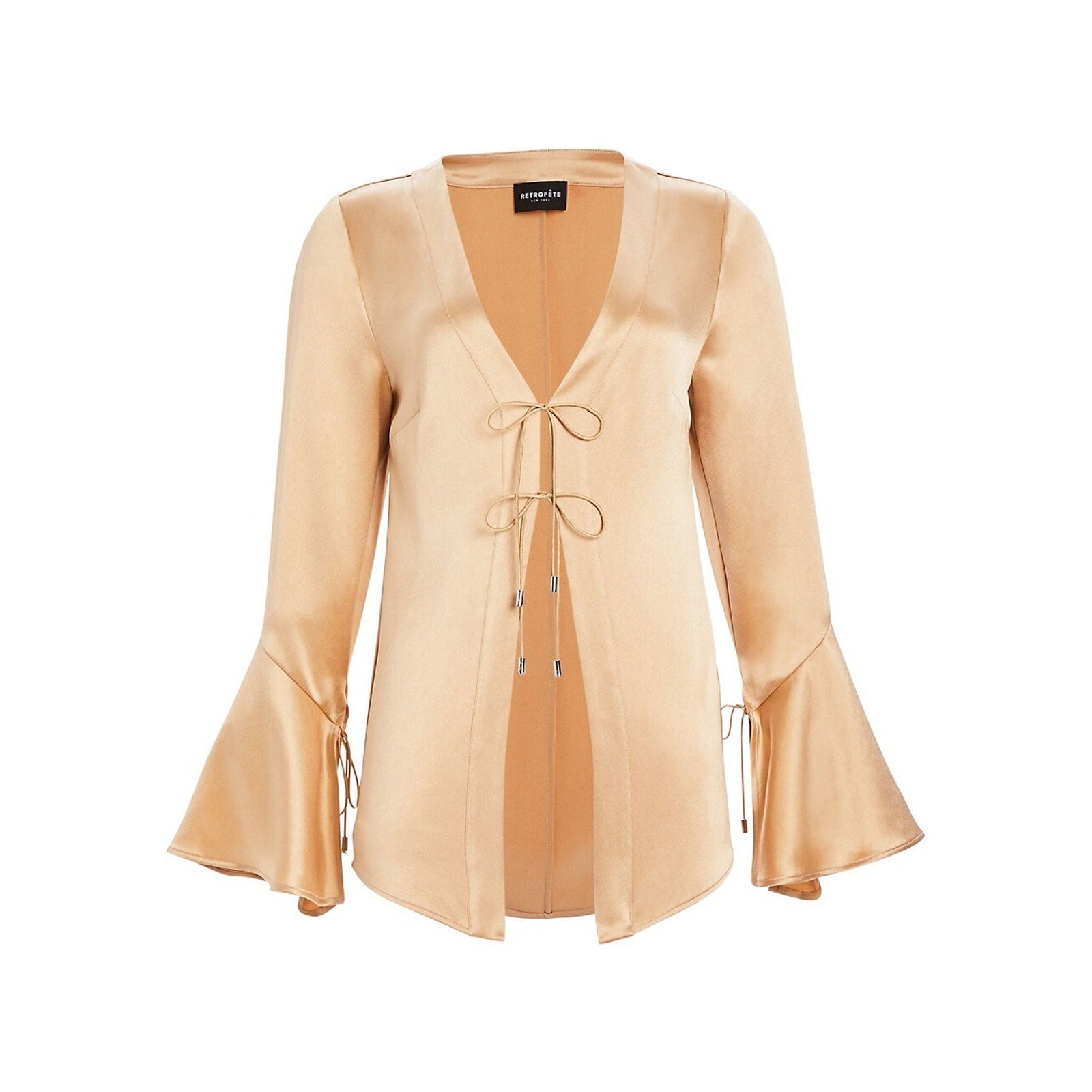 Retrof�te 'Svea' Beige Blouse Size XS